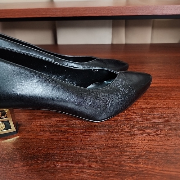 The Touch of Nina 80s Elephant Heel Pumps Sz 8 - Picture 6 of 9